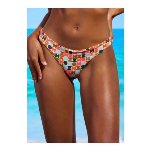 Maaji Geogame Flirt Thin Side Reversible Bikini Bottom NWT - Picture 1 of 8